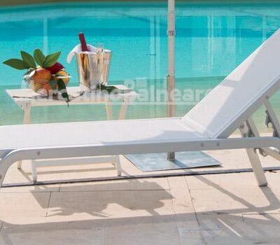 Lettino in alluminio 901 Navy