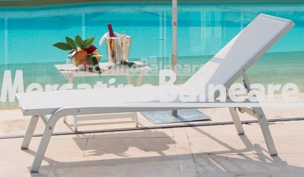 Poltrona in alluminio modello Marinella - immagine 2