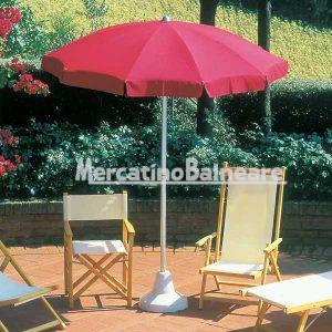Ombrellone in alluminio classico con panta