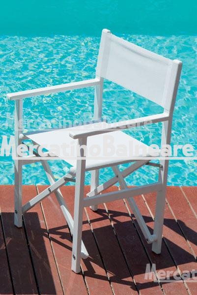 Sedia regista in alluminio Top - immagine 2