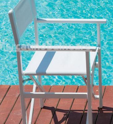 Sedia regista in alluminio Top