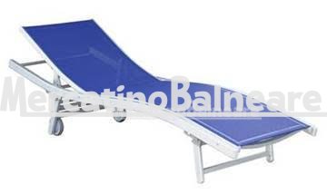 Lettino in alluminio professionale