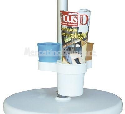 Portabottiglie/lattine/bicchieri con Vaschetta