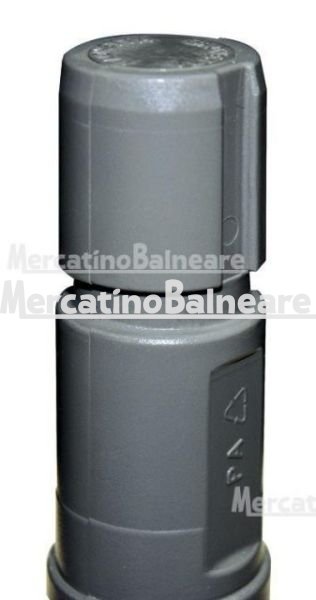 Particolare Doppia Scanalatura Verticale Antivento Innesto da 36,5