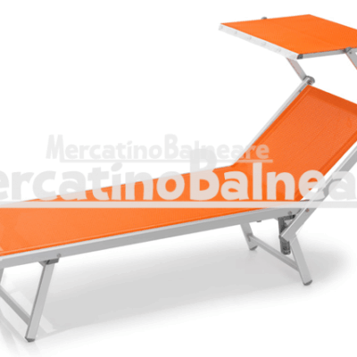 Lettino da spiaggia Standard in alluminio