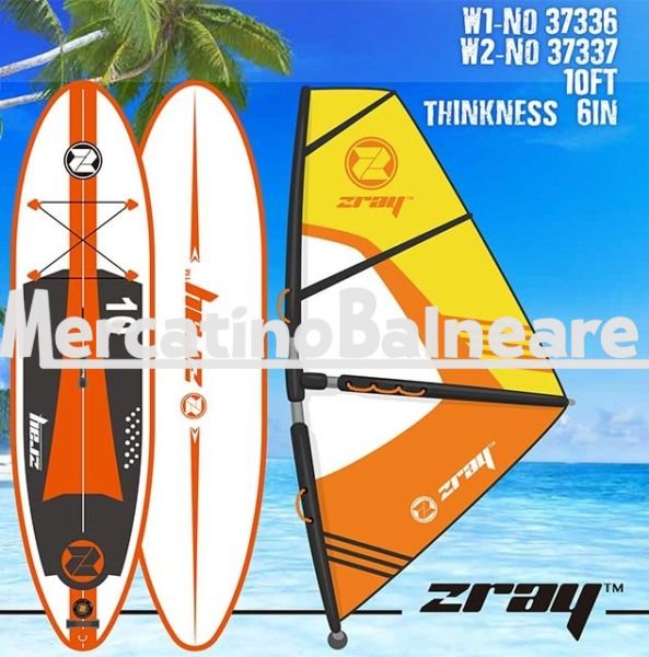 Windsrufing board W1-No 37336 W2-No 37337 10FT thinkness 6in