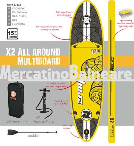 All around Multiboard X2-No 37332 10FT10IN thinkness 6in - immagine 2