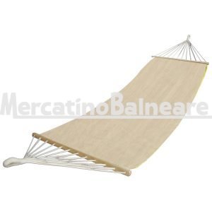 Amaca per 1 persona, con barre di legno