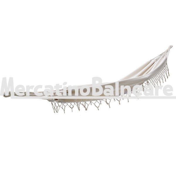 Amaca con piccole frange, per 1 persona