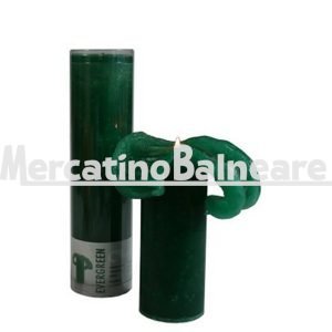 Candela profumata "EVERGREEN": frutti, rosa, lavanda