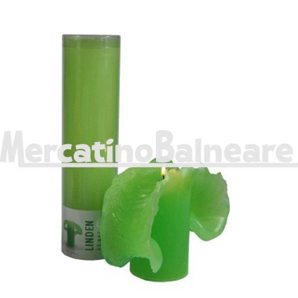 Candela profumata "LINDEN": fiori, spezie, pepe bianco