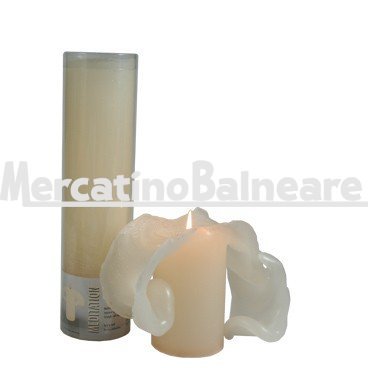 Candela profumata "MEDITATION": cedro lavanda, muschio