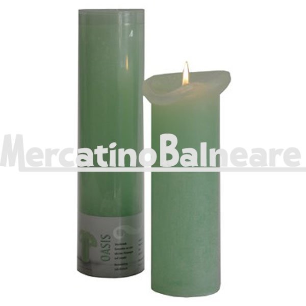 Candela profumata"OASIS": lemon grass, lavanda