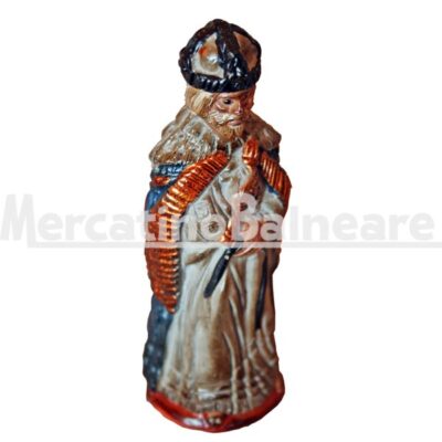 Scacchiera in legno con scacchi terracotta - immagine 3