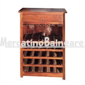 Mobile Cantinetta in legno di Palisandro indiano