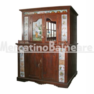 Credenza in legno di Teak con decori
