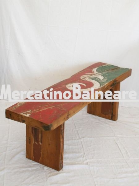 Panca in legno Teak di recupero