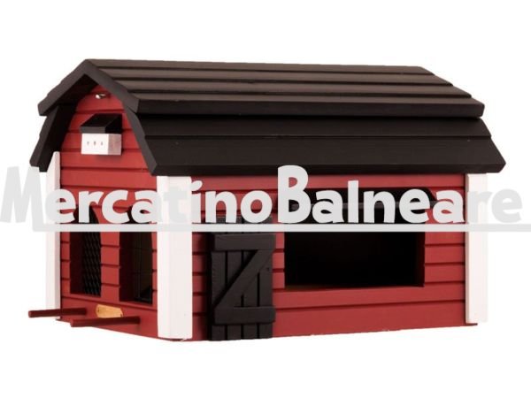 Multifeeder Barn rossa Wildlife Garden