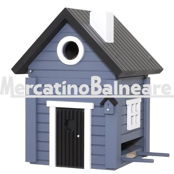 Casetta Nido e mangiatoia Blu Wildlife Garden