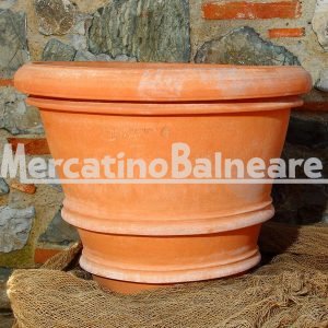 Vaso liscio con 2 Orli